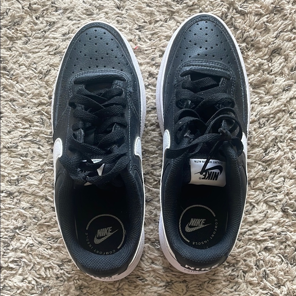 Nike Black and White Minimalist Sneakers